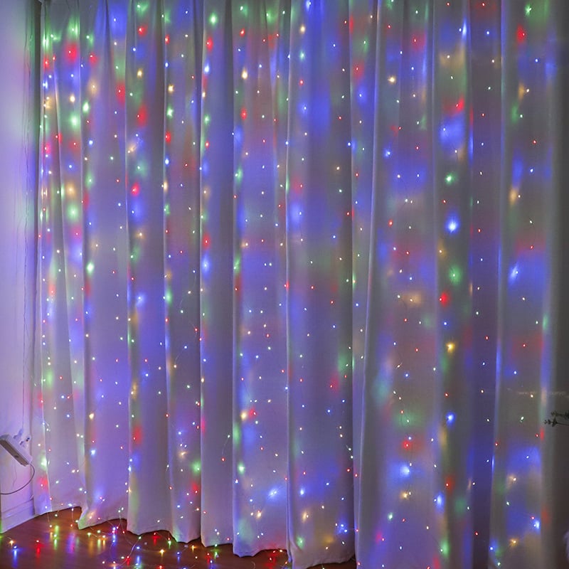 ✨LED Light Strip, USB Powered LED Curtain Light String for Gift Set