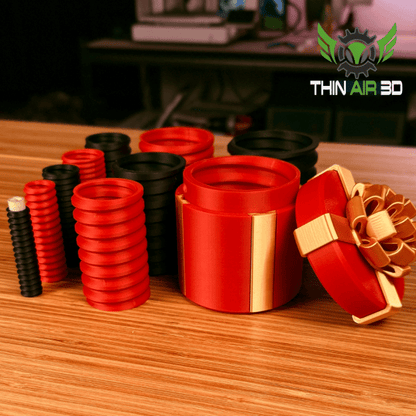 🎁💴 Annoying Nested Screw Gift Box