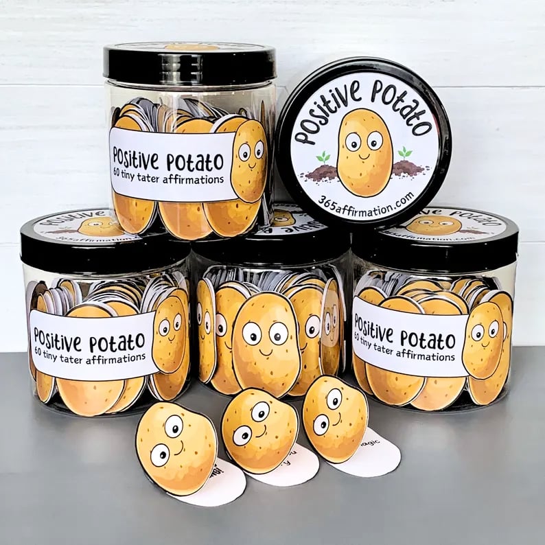 🥒Positive Pickle Emotional Support Affirmation Cards
