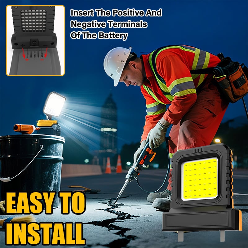 🔥High brightness floodlight - for all power tool batteries