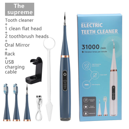 🔥Tooth Scaling and Toothbrush all in one plus spare heads and tools