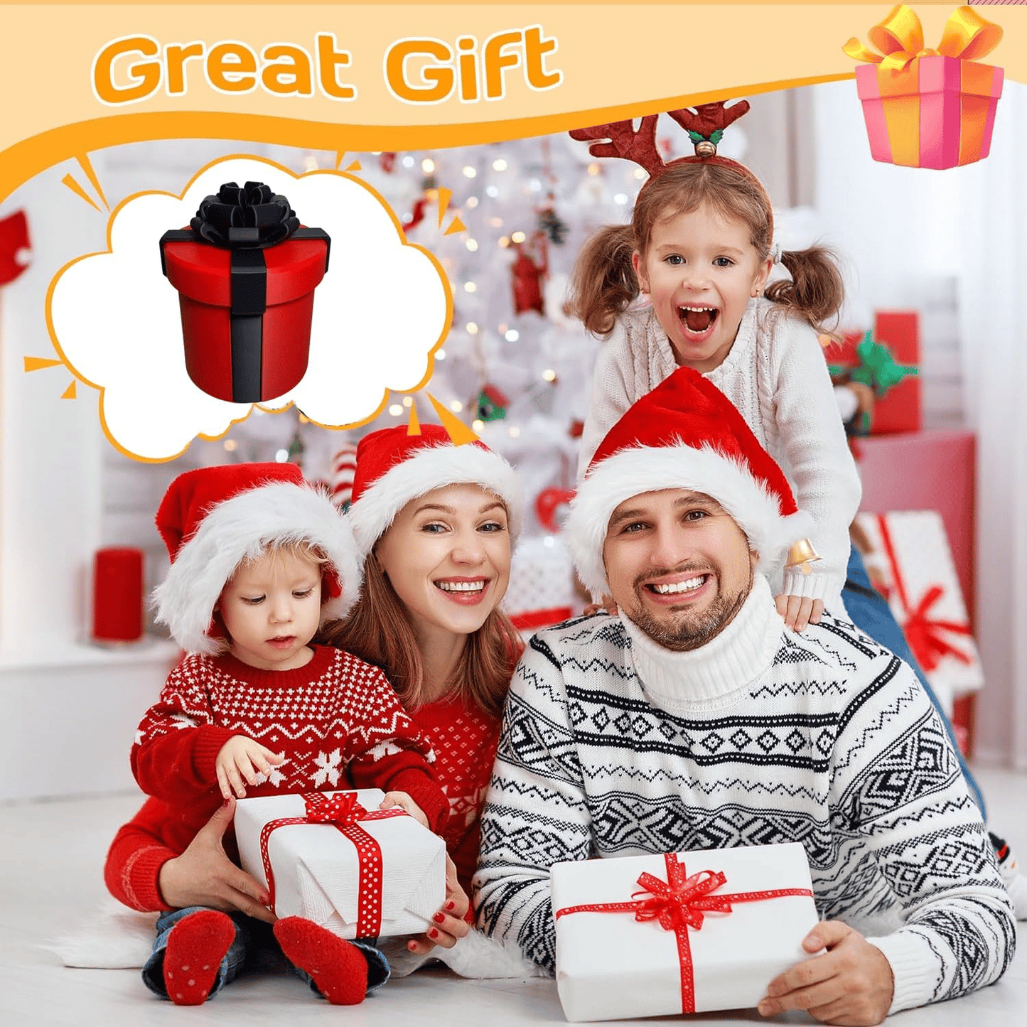 🎁💴 Annoying Nested Screw Gift Box