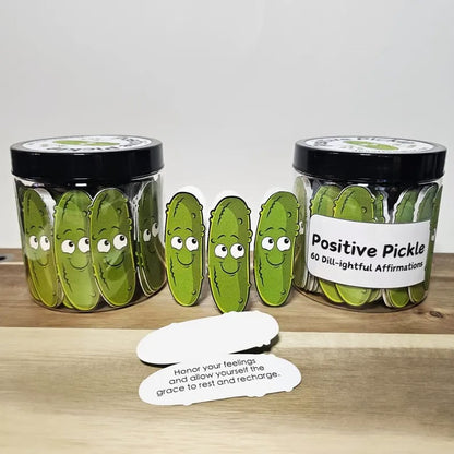 🥒Positive Pickle Emotional Support Affirmation Cards